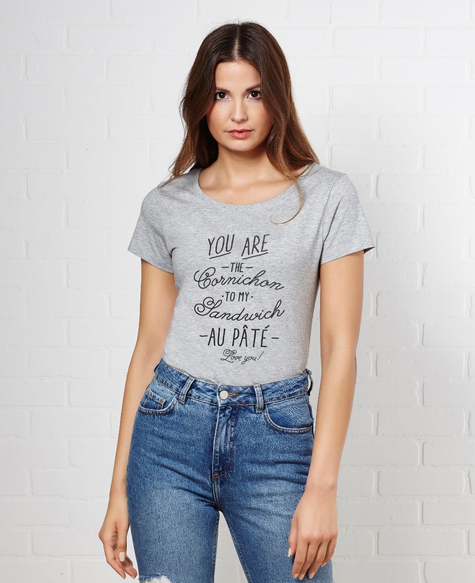 T-Shirt femme Cornichon