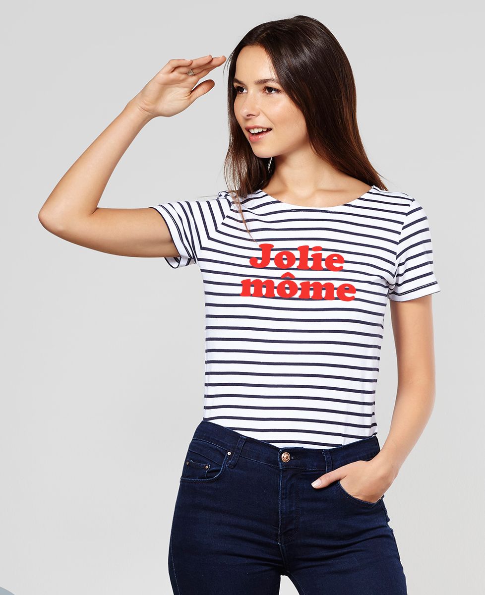 T-shirt femme Jolie môme - Cadeaux Couple