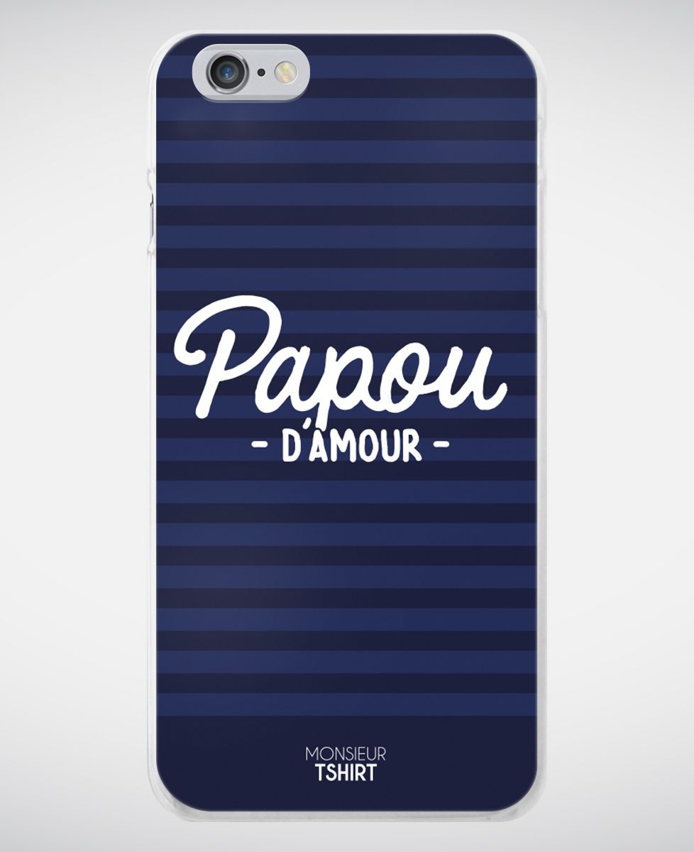 Coque smartphone Papou d'amour