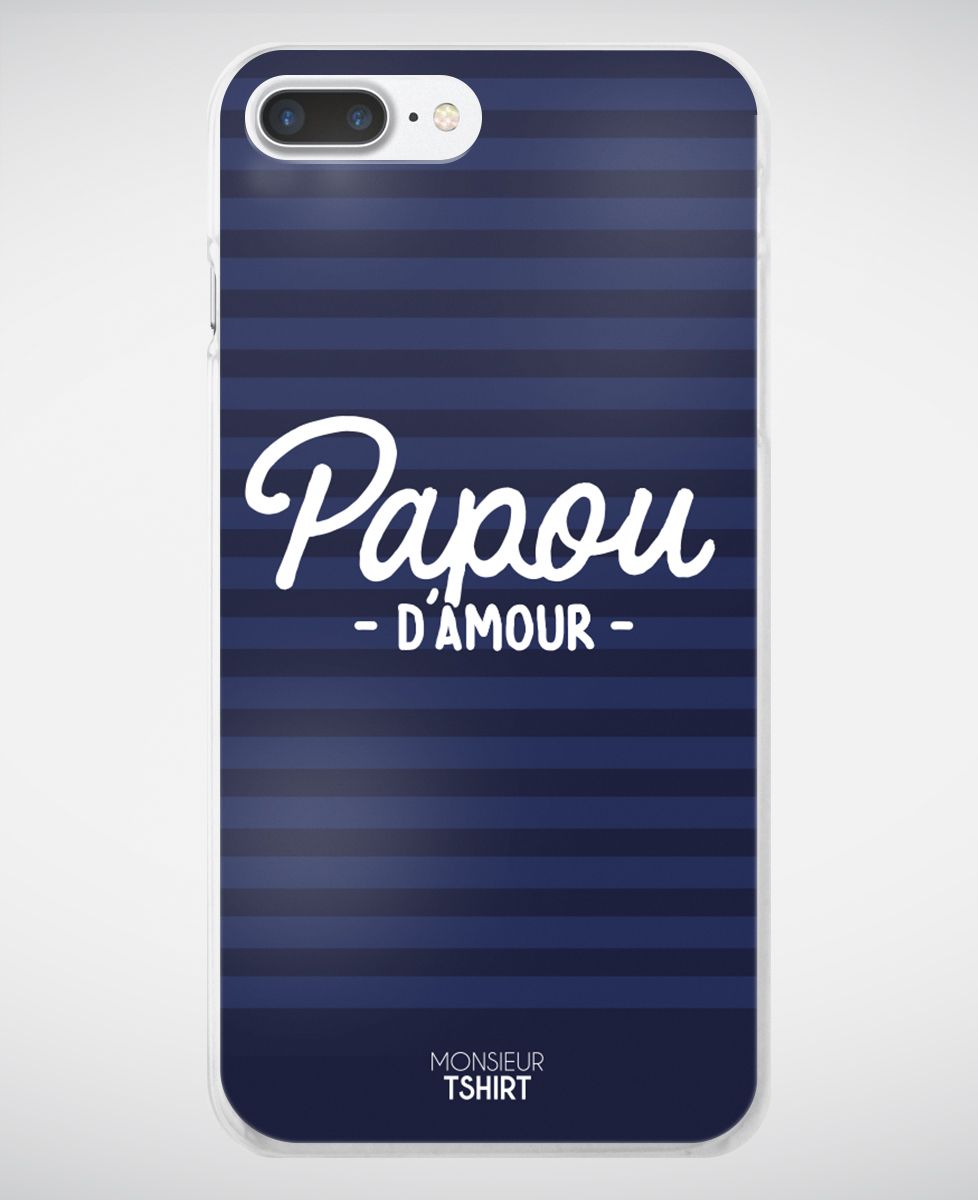 Coque smartphone Papou d'amour
