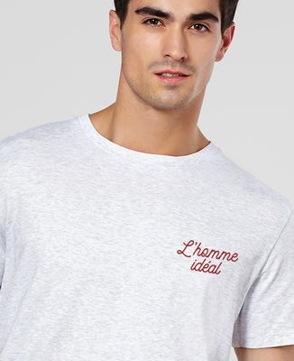 T-Shirt homme L'homme idéal brodé