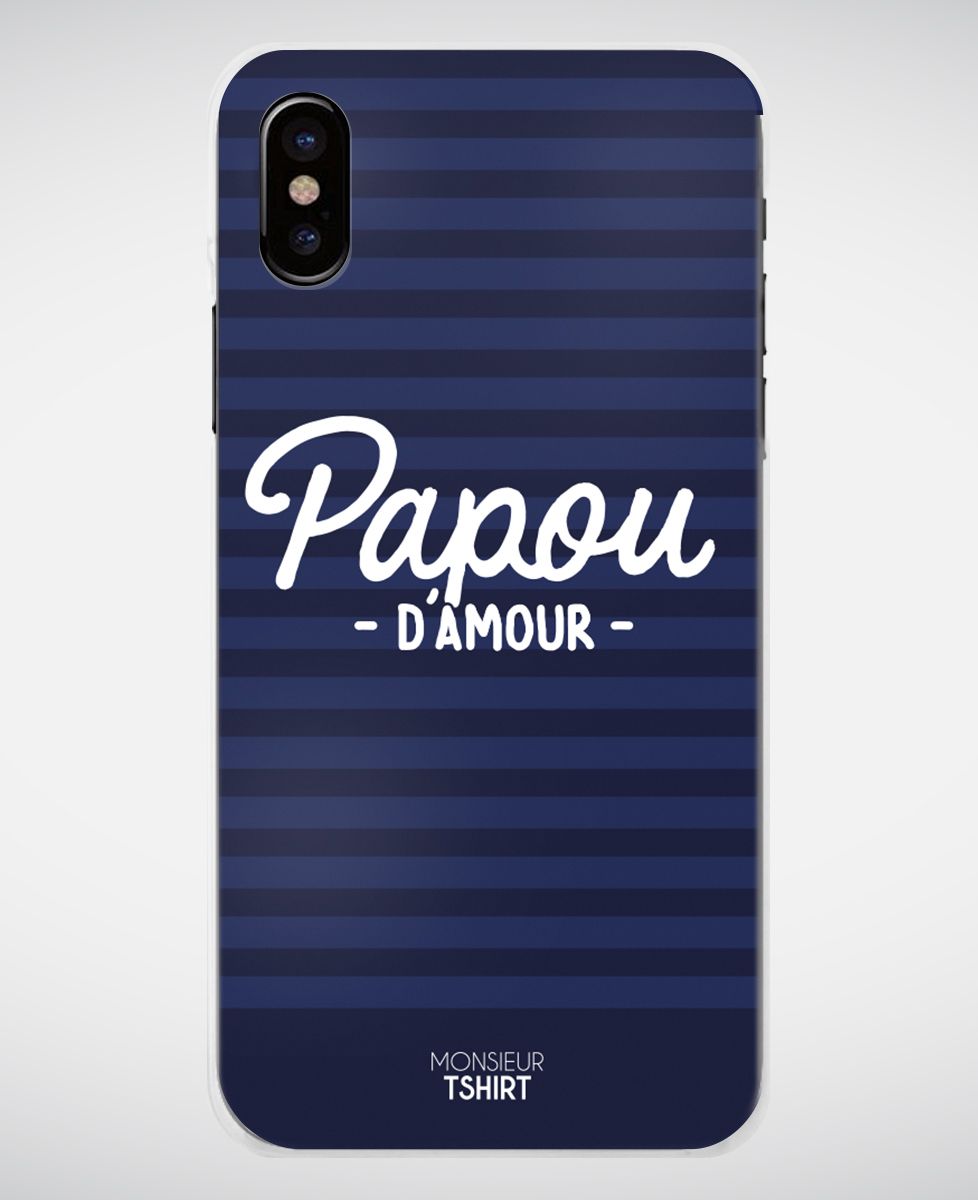 Coque smartphone Papou d'amour
