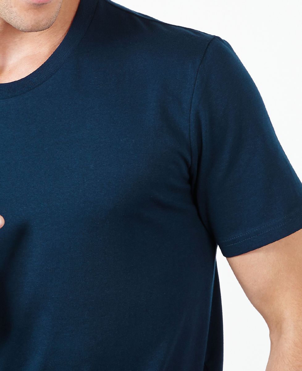 Heren-T-shirt Stel geborduurd gepersonaliseerd (donkere basis) - Geschenken voor koppels