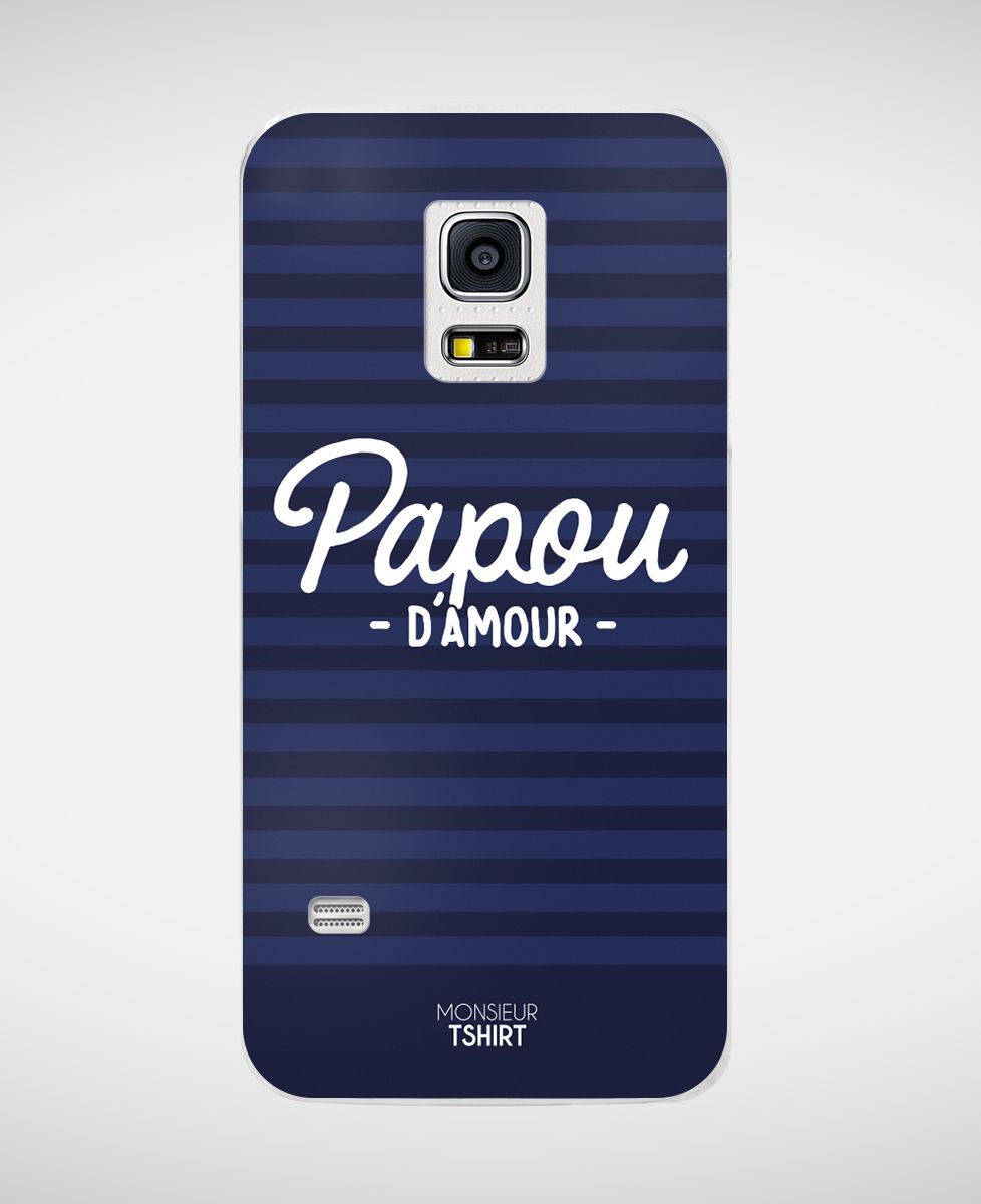 Coque smartphone Papou d'amour