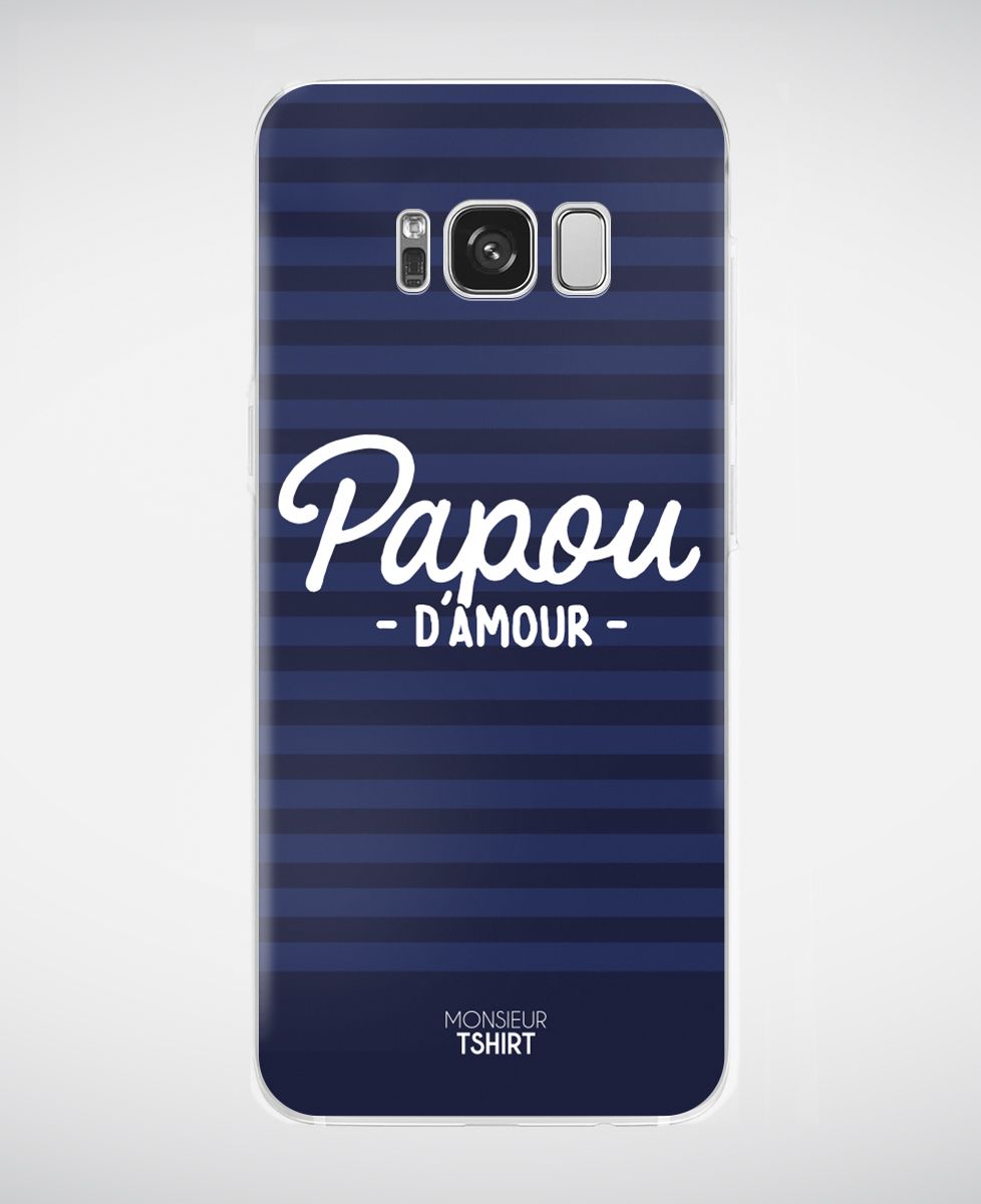 Coque smartphone Papou d'amour