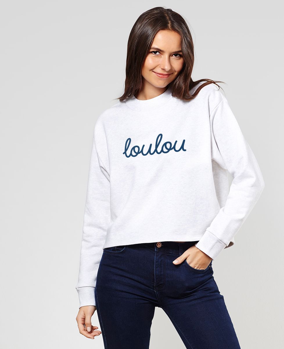Sweatshirt femme Loulou