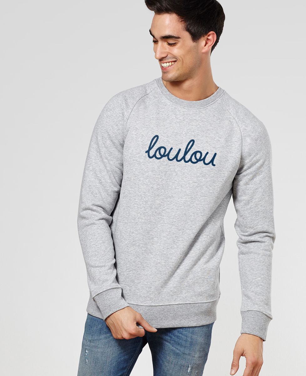Sweatshirt homme Loulou - Cadeaux Couple