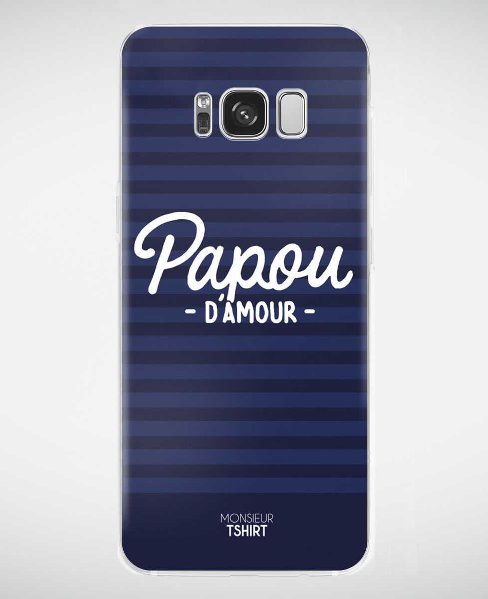 Coque smartphone Papou d'amour