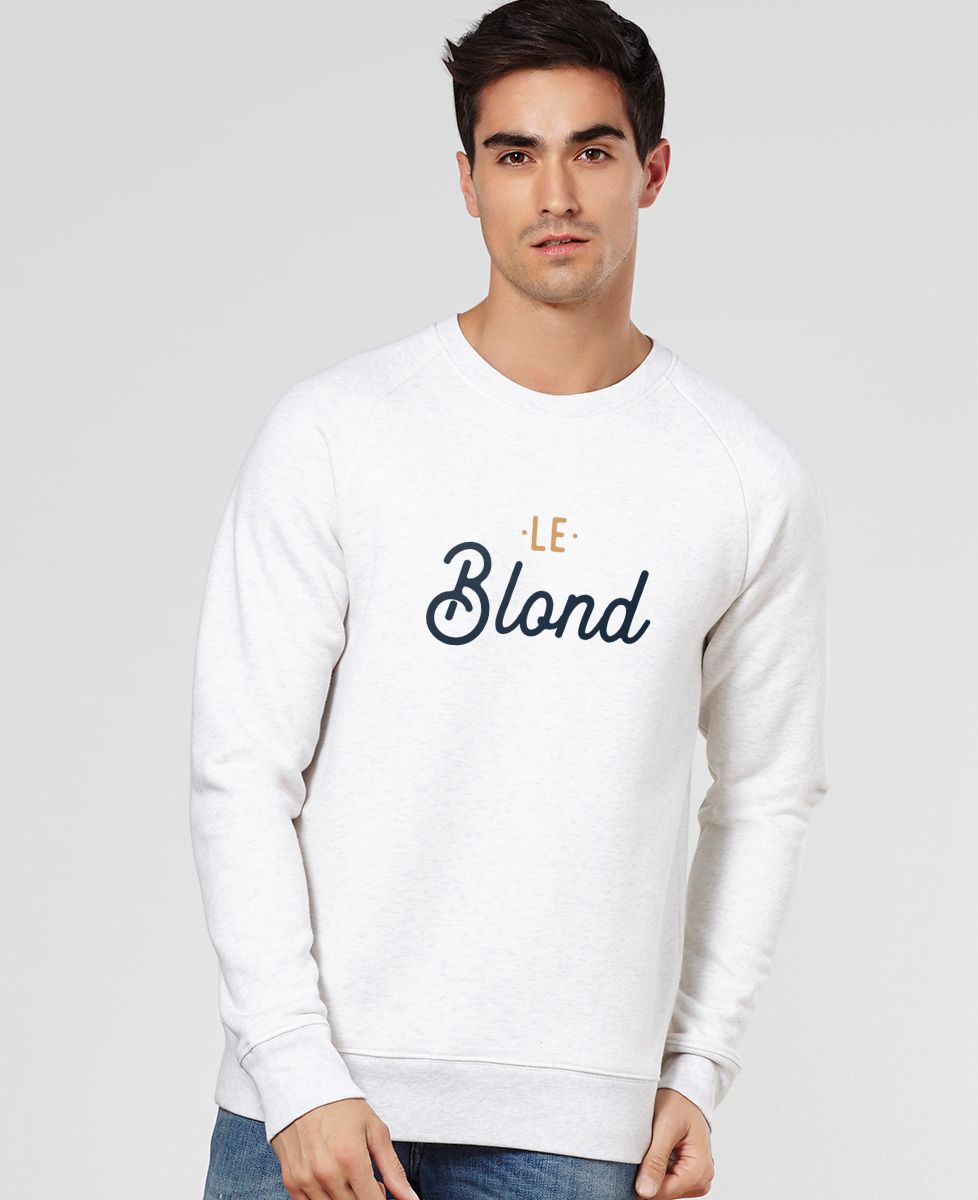 Sweatshirt homme Le blond