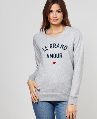 Sweatshirt femme Le grand amour