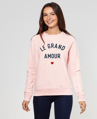 Sweatshirt femme Le grand amour