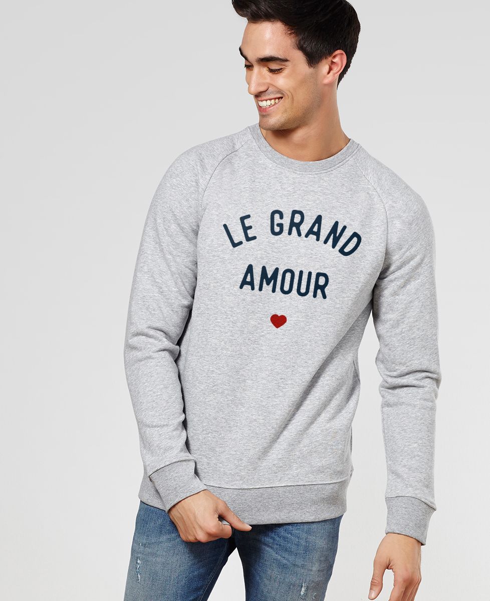 Sweatshirt homme Le grand amour