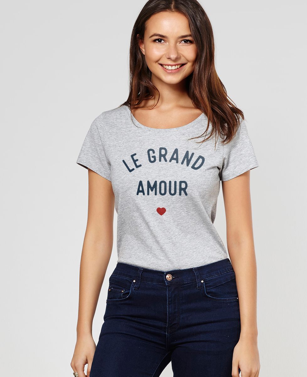 T-Shirt femme Le grand amour