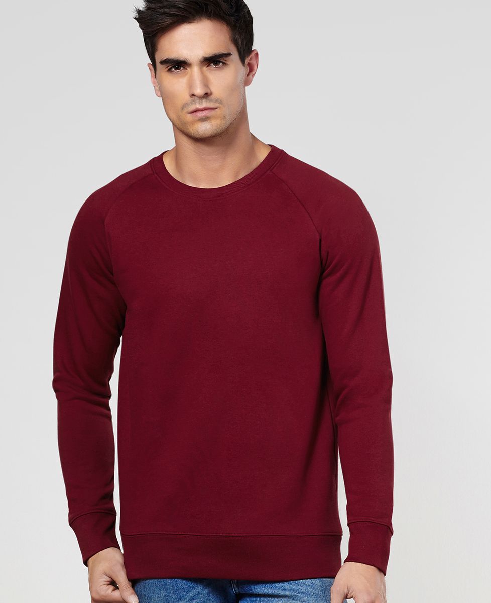Sweatshirt homme Message imprimé personnalisé - Manuscrit