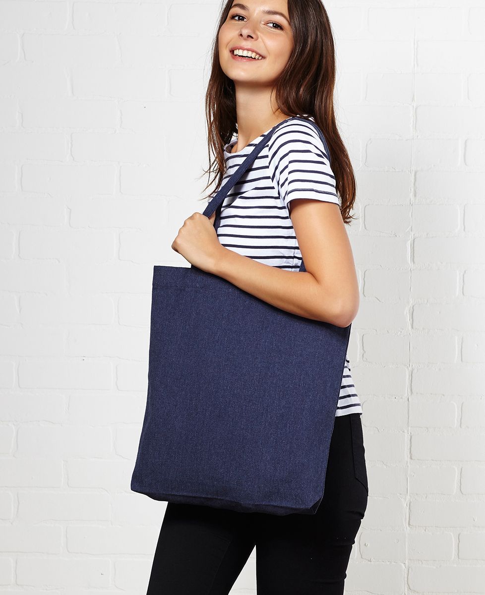 Tote bag Message imprimé personnalisé - Manuscrit
