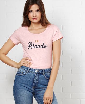 T-shirt femme La blonde - Duo assortis