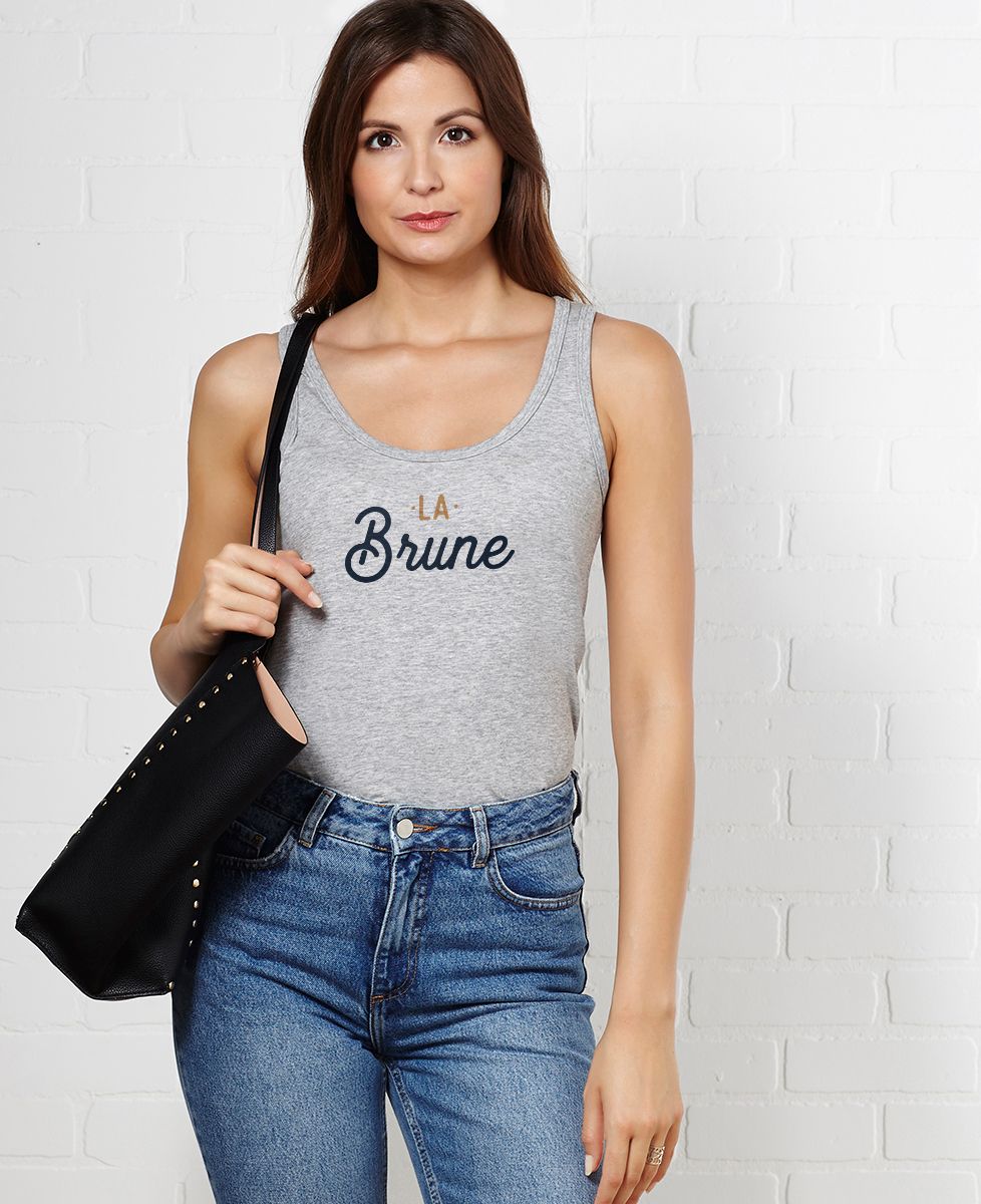 Débardeur femme La brune