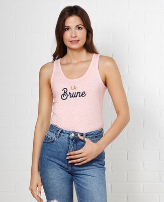 Débardeur femme La brune