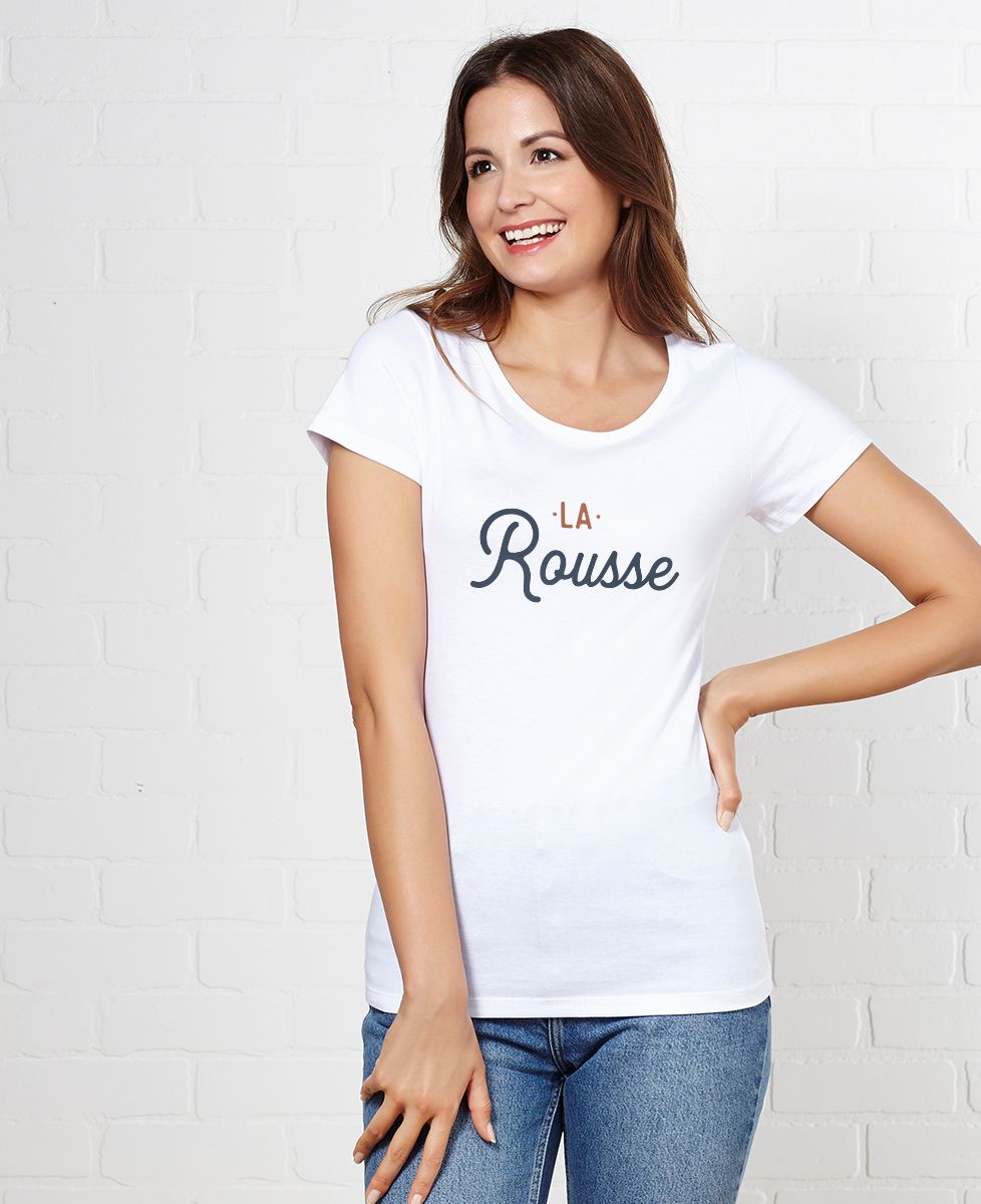 T-shirt femme La rousse - Duo assortis, EVJF