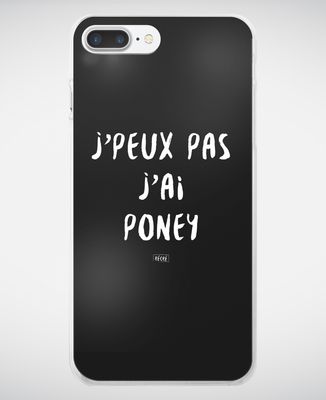 Coque smartphone J'peux pas j'ai poney