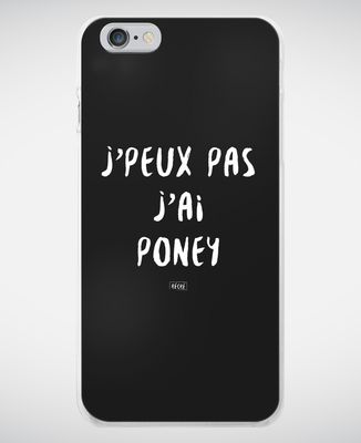 Coque smartphone J'peux pas j'ai poney