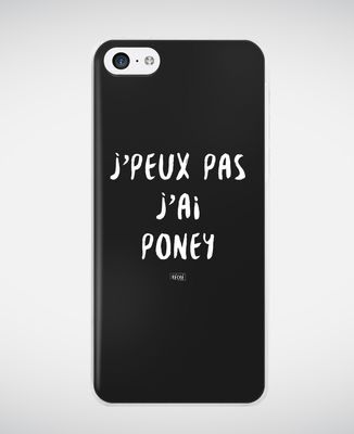 Coque smartphone J'peux pas j'ai poney