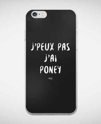 Coque smartphone J'peux pas j'ai poney