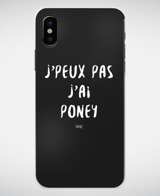 Coque smartphone J'peux pas j'ai poney
