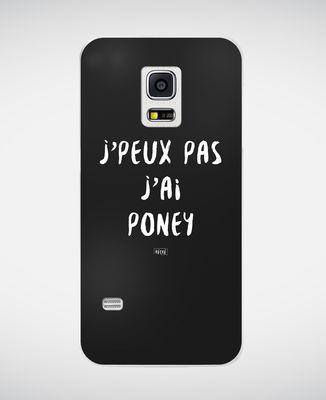 Coque smartphone J'peux pas j'ai poney