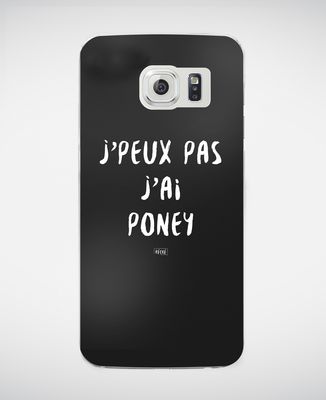 Coque smartphone J'peux pas j'ai poney