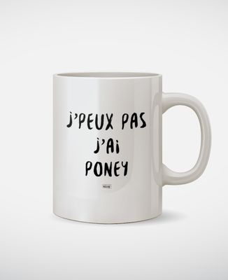 Mug J'peux pas j'ai poney