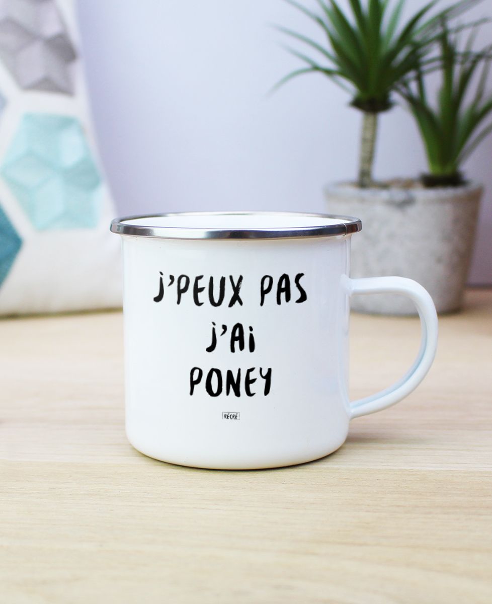 Mug J'peux pas j'ai poney