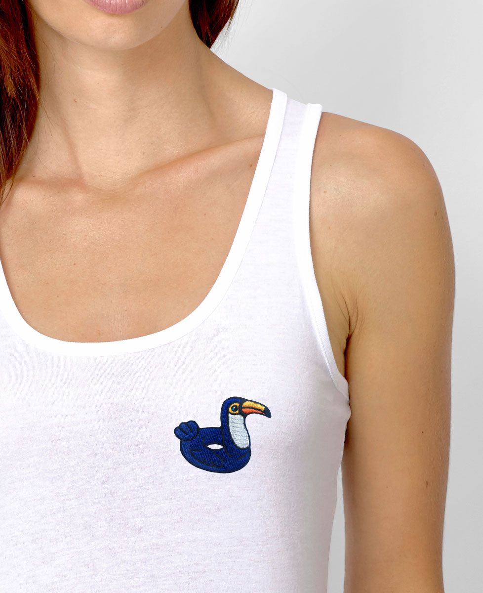Débardeur femme Écusson Bouée Toucan