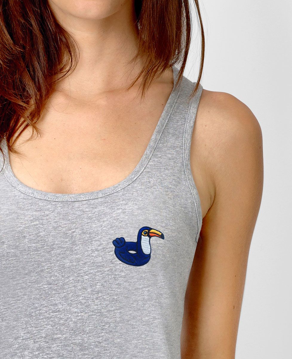 Débardeur femme Écusson Bouée Toucan