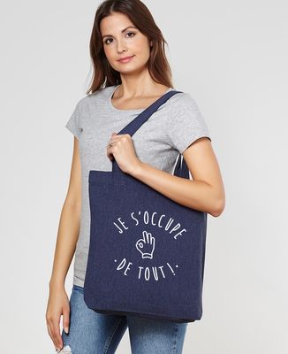 Tote bag Je s'occupe de tout