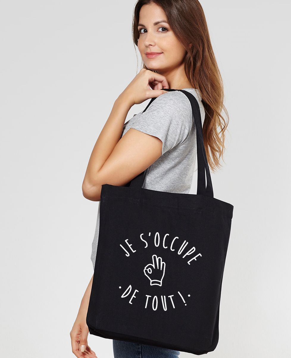 Tote bag Je s'occupe de tout